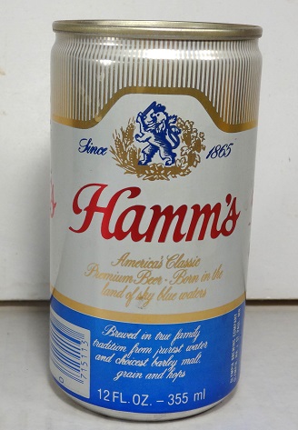 Hamm's - Olympia - aluminum - with UPC & metrics